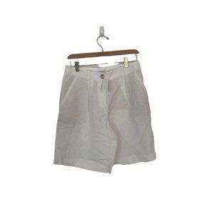 NWT Ann Taylor LOFT White cotton‎ women's Shorts Size 2